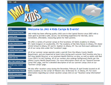 Tablet Screenshot of jmu4kids.com
